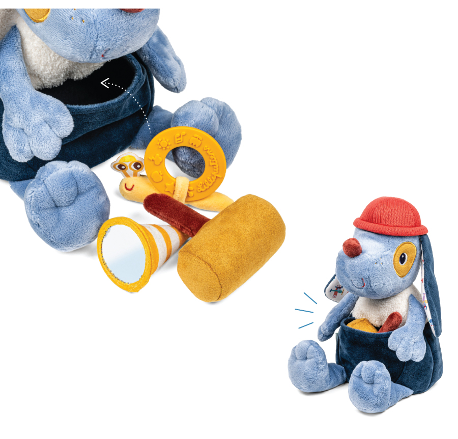 比利時lilliputiens,寶寶探索玩偶