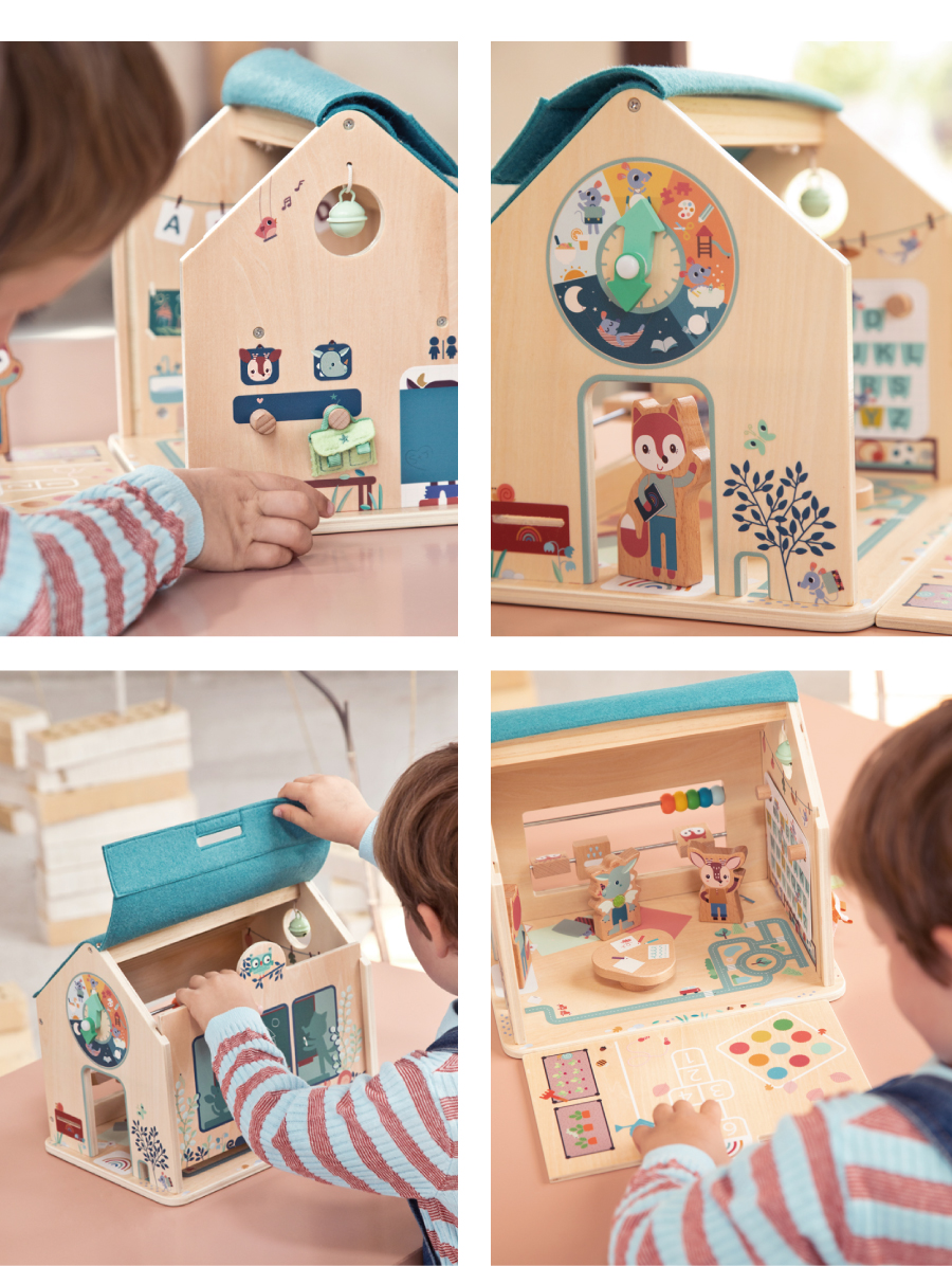 比利時lilliputiens,教室探索屋