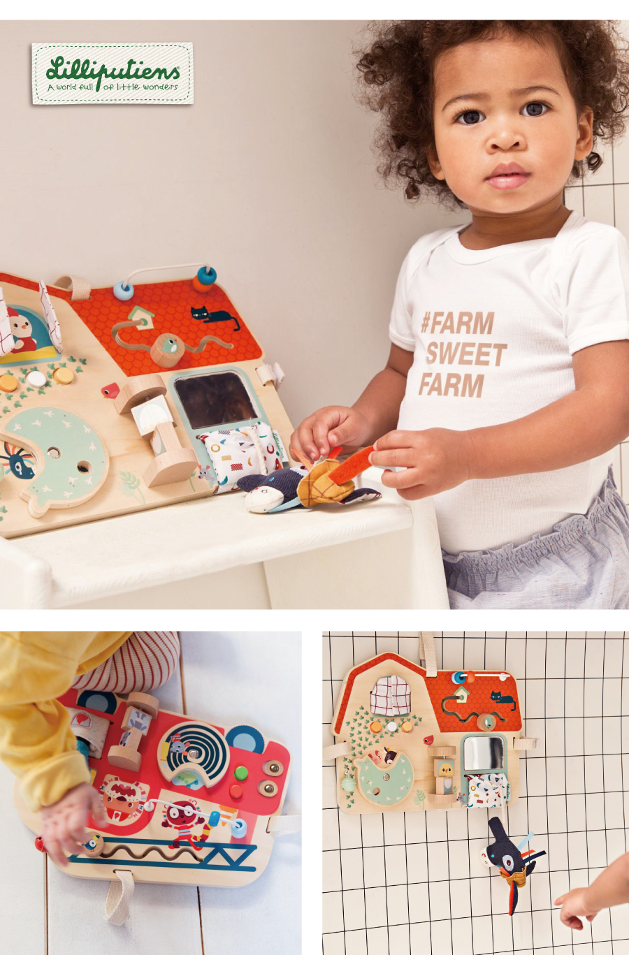 比利時lilliputiens,嬰兒床玩具