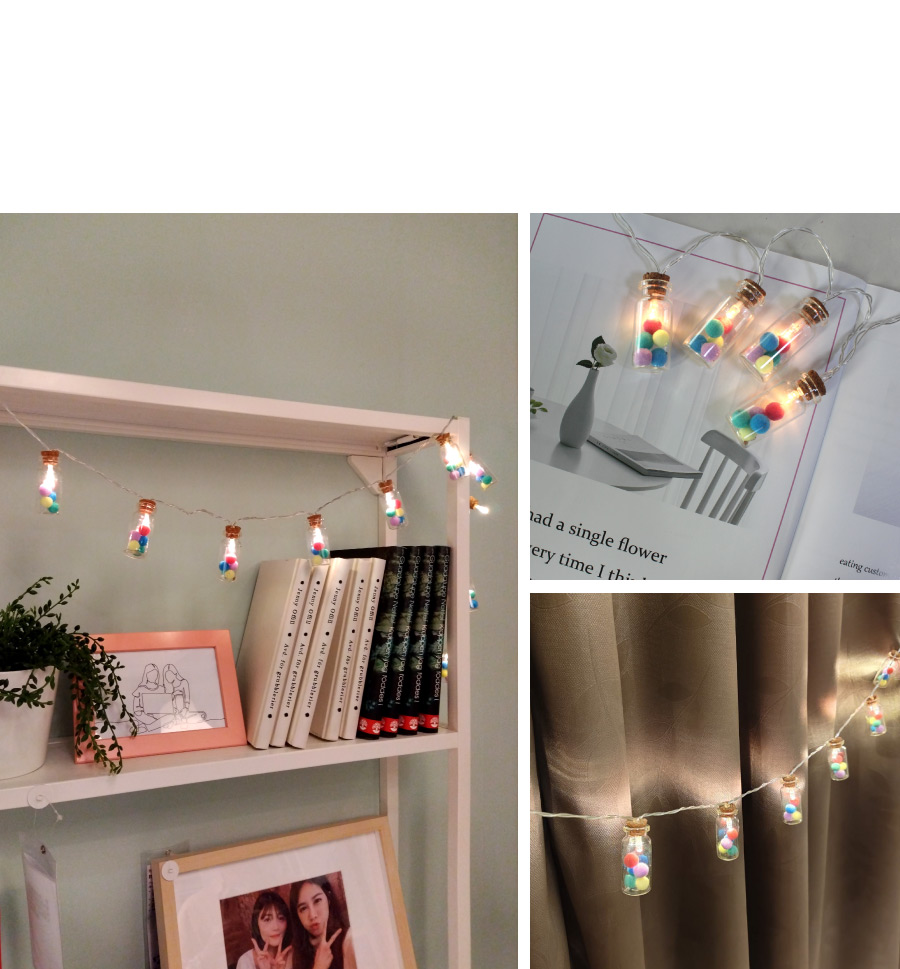 德國moses,快樂絨球燈串