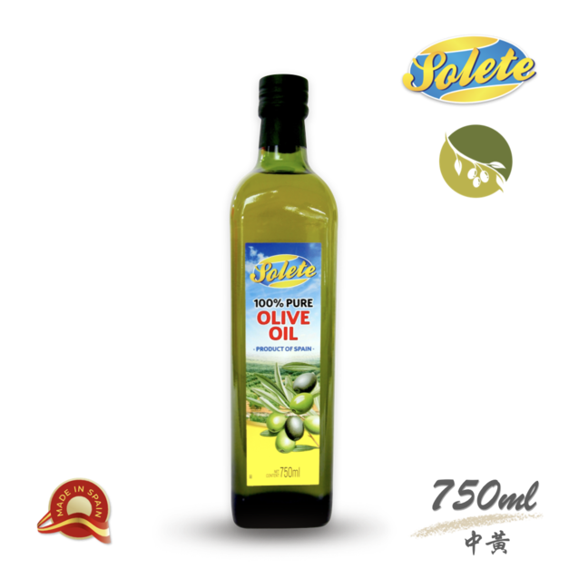 陽光中黃【清香柔和】西班牙純橄欖油750ml