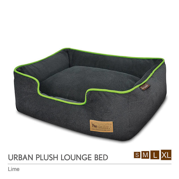 P.L.A.Y. 城市絨布 四邊床組(2色/4尺寸)【預購】頂級寵物床墊|Urban Plush Lounge Bed