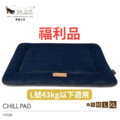 福利品【P.L.A.Y. 四季舒活墊】靛青L號(43kg以下適用) 福利品【P.L.A.Y. 四季舒活墊】靛青L號(43kg以下適用)