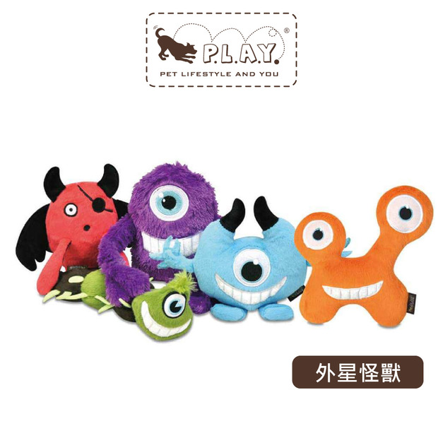 【P.L.A.Y.外星怪獸Momo's Monsters】寵物陪伴、抗憂鬱玩具