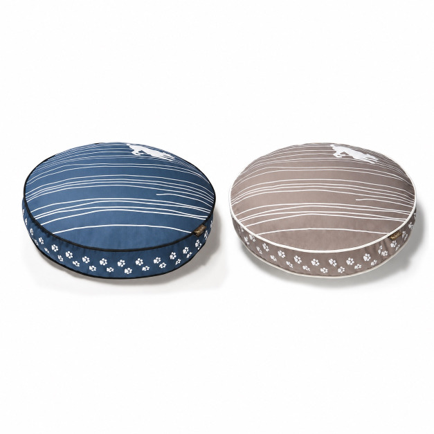 P.L.A.Y. Dog on Wire Round Bed 狗狗線條圓床|午夜藍/杏仁灰・S/M P.L.A.Y. Dog on Wire Round Bed 狗狗線條圓床|午夜藍/杏仁灰・S/M