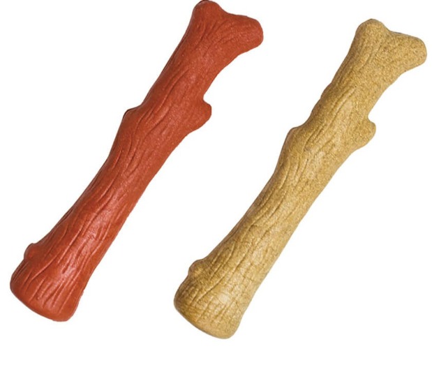 【耐咬史迪克 2 件組】狗狗潔牙玩具 M 號(中型犬 11–16 kg 適用)原木味+BBQ 烤肉木風味 【耐咬史迪克 2 件組】狗狗潔牙玩具 M 號(中型犬 11–16 kg 適用)原木味+BBQ 烤肉木風味