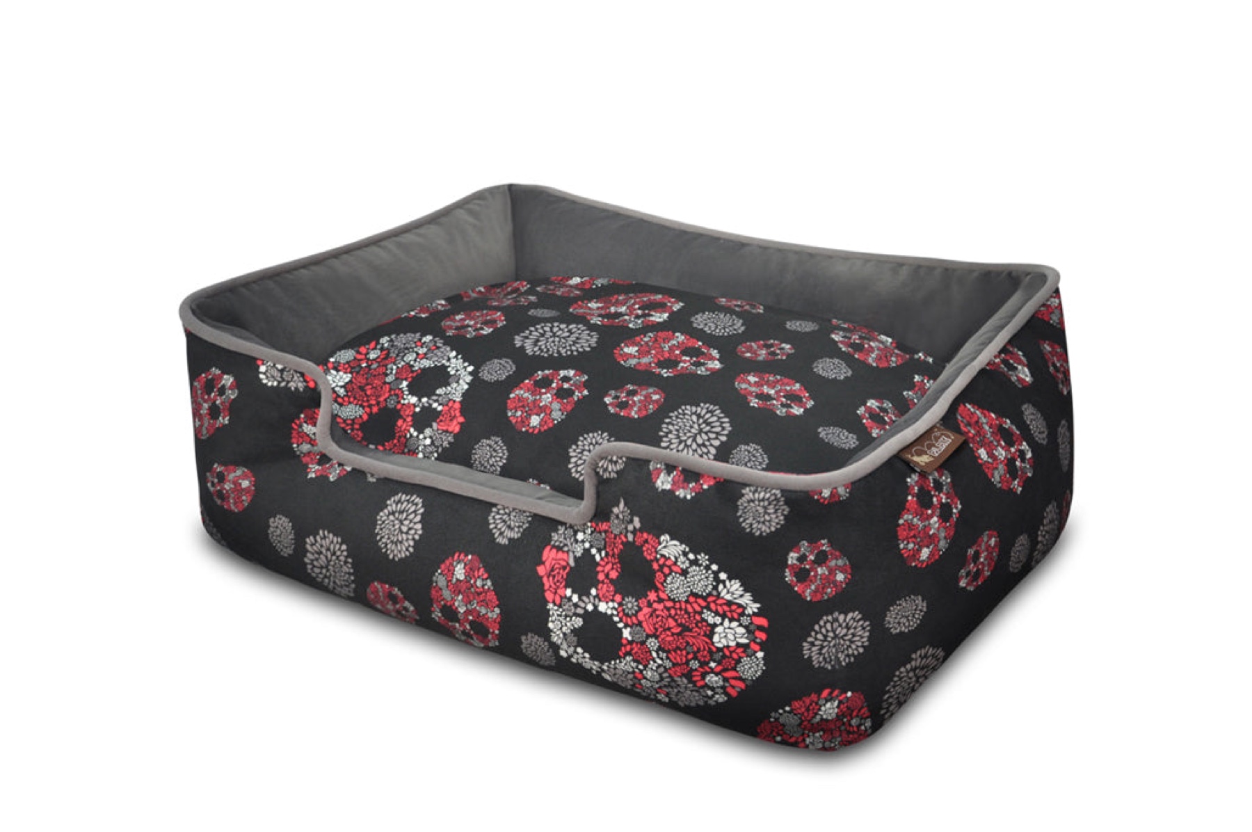 Skulls and Roses Lounge Bed 槍灰色完整商品照
