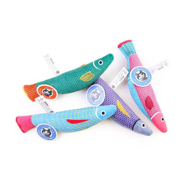 貓玩具 翹翹魚貓薄荷玩具 小魚造型 (四種顏色 隨機出貨) 貓玩具 翹翹魚貓薄荷玩具 小魚造型 (四種顏色 隨機出貨)
