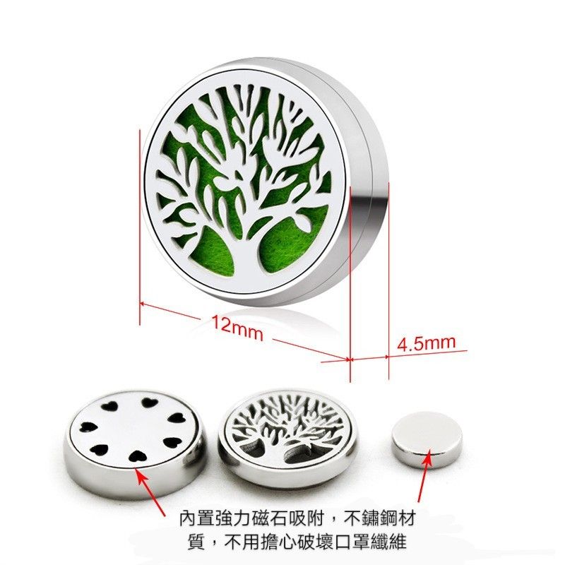 精油口罩磁扣禮盒 口罩薰香防護好幫手