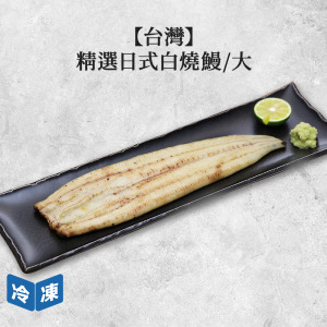 【台灣】精選日式白燒鰻/大|約250g 【台灣】精選日式白燒鰻/大|約250g