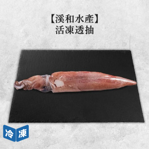 【溪和水產】活凍透抽-250g/包 【溪和水產】活凍透抽-250g/包