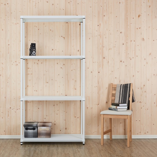 46深*91寬*180高-四層白色(超穩一型)