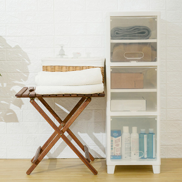 <收納>直立式三層收納櫃87L【1入】 <收納>直立式三層收納櫃87L【1入】