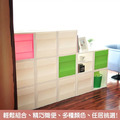 《真心良品x樹德》悠活家附門組合式收納櫃4入(分色)_7 《真心良品x樹德》悠活家附門組合式收納櫃4入(分色)_7