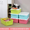 《真心良品》棉花糖附蓋收納整理箱17L(6入)-三色混出_7 《真心良品》棉花糖附蓋收納整理箱17L(6入)-三色混出_7