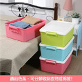 《真心良品》棉花糖附蓋收納整理箱17L(6入)-三色混出_8 《真心良品》棉花糖附蓋收納整理箱17L(6入)-三色混出_8