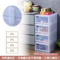 《真心良品》卡爾登中型抽屜收納箱21L(大款)6入_1 《真心良品》卡爾登中型抽屜收納箱21L(大款)6入_1