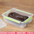 《真心良品》四面環扣密封整理箱(24L)-6入 (顏色隨機)_4 《真心良品》四面環扣密封整理箱(24L)-6入 (顏色隨機)_4