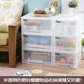《真心良品》簡約白宮抽屜式整理箱(30L)3入_4 《真心良品》簡約白宮抽屜式整理箱(30L)3入_4