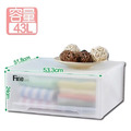 《真心良品》簡約白宮抽屜式整理箱(43L)3入_7 《真心良品》簡約白宮抽屜式整理箱(43L)3入_7