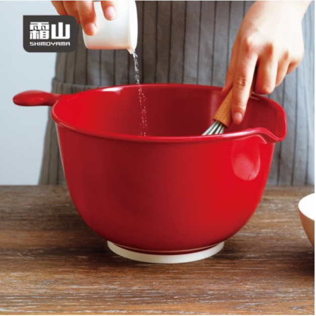 【日本霜山】仿瓷深型料理止滑攪拌盆-3.8L (打蛋盆/調理盆) 【日本霜山】仿瓷深型料理止滑攪拌盆-3.8L (打蛋盆/調理盆)