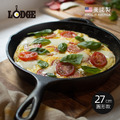 【美國LODGE】美國製圓形鑄鐵平底煎鍋/烤盤-27cm_1 【美國LODGE】美國製圓形鑄鐵平底煎鍋/烤盤-27cm_1