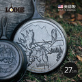 【美國LODGE】野生動物系列 美國製鑄鐵露營煎餅鍋(駝鹿)-27cm_1 【美國LODGE】野生動物系列 美國製鑄鐵露營煎餅鍋(駝鹿)-27cm_1