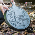 【美國LODGE】野生動物系列 美國製鑄鐵露營煎餅鍋(駝鹿)-27cm_2 【美國LODGE】野生動物系列 美國製鑄鐵露營煎餅鍋(駝鹿)-27cm_2