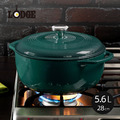 【美國LODGE】圓形琺瑯鑄鐵湯鍋(28cm)-5.6L-多色可選(分色)_3 【美國LODGE】圓形琺瑯鑄鐵湯鍋(28cm)-5.6L-多色可選(分色)_3