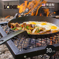 【美國LODGE】美國製高碳鋼長柄平底煎鍋-30cm 【美國LODGE】美國製高碳鋼長柄平底煎鍋-30cm