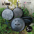 【美國LODGE】Wildlife 野生動物系列 鑄鐵露營鍋具五件組 【美國LODGE】Wildlife 野生動物系列 鑄鐵露營鍋具五件組