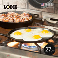 【美國LODGE】美國製圓形鑄鐵平底淺型煎餅鍋-27cm_1 【美國LODGE】美國製圓形鑄鐵平底淺型煎餅鍋-27cm_1