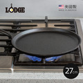 【美國LODGE】美國製圓形鑄鐵平底淺型煎餅鍋-27cm_2 【美國LODGE】美國製圓形鑄鐵平底淺型煎餅鍋-27cm_2