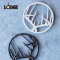 【美國LODGE】鹿角造型鑄鐵琺瑯隔熱鍋墊-2色可選(分色) 【美國LODGE】鹿角造型鑄鐵琺瑯隔熱鍋墊-2色可選(分色)