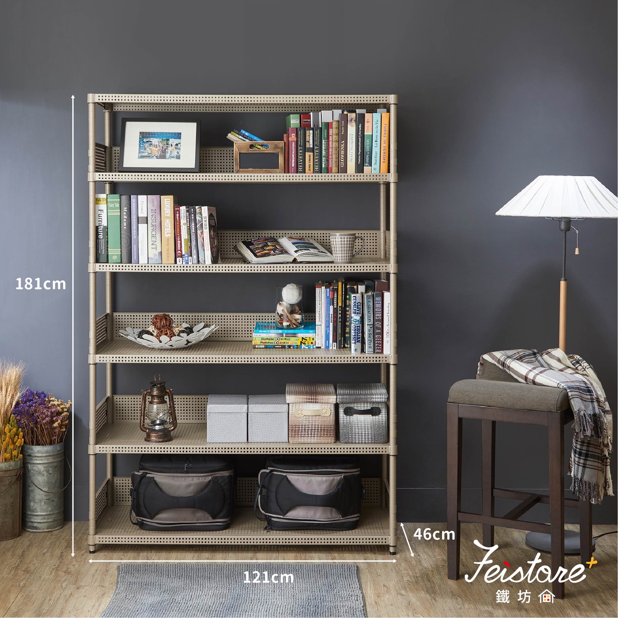 Ⓑ六層書架/一型耐重版