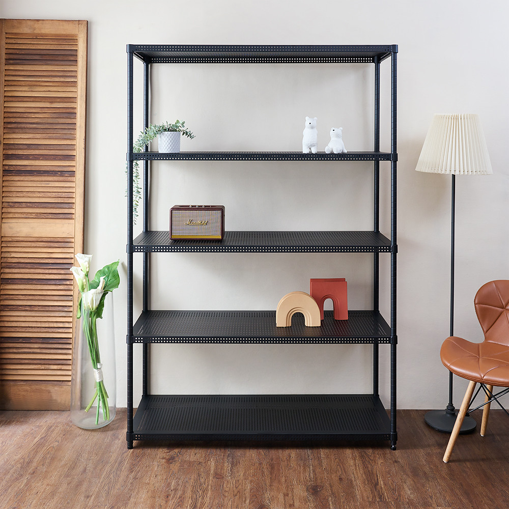 46深*121寬*180高-五層黑色(普通型)