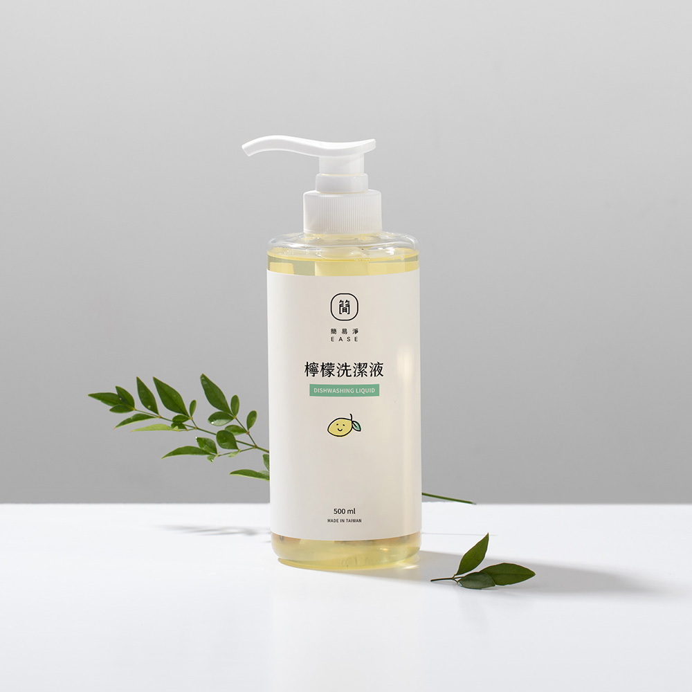 【簡易淨】檸檬系列洗碗精 500ml (溫和不刺激)