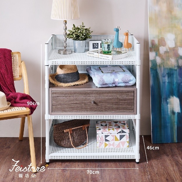 高抽屜/三層式開放式層架