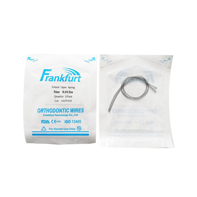 矯正線-Nitinol Open Spring 矯正線-Nitinol Open Spring