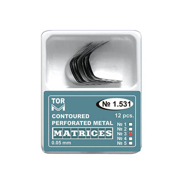 TORVM Metal Contoured Perforated Matrices TORVM Metal Contoured Perforated Matrices