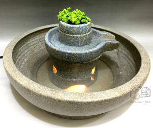 【開運-石磨組】開運招財流水 石磨組 (附沉水馬達+LED燈) 【開運-石磨組】開運招財流水 石磨組 (附沉水馬達+LED燈)