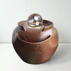 【開運-入財款】招財陶瓷滾球流水組 (附沉水馬達+LED燈、開運滾球) 【開運-入財款】招財陶瓷滾球流水組 (附沉水馬達+LED燈、開運滾球)