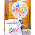 彩系列生日空飄波波氣球禮盒組(附驚喜盒) 彩系列生日空飄波波氣球禮盒組(附驚喜盒)