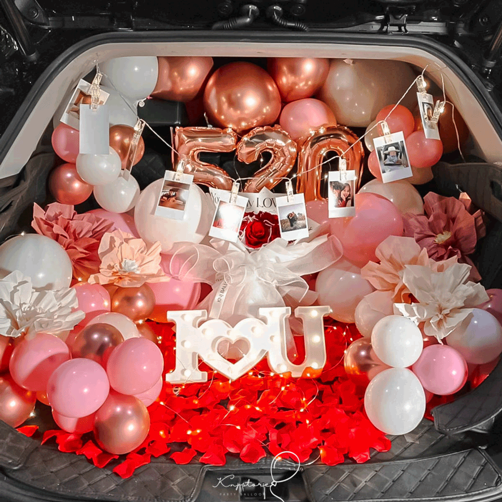 【告白首選】秘密花園告白後車廂佈置 【告白首選】秘密花園告白後車廂佈置