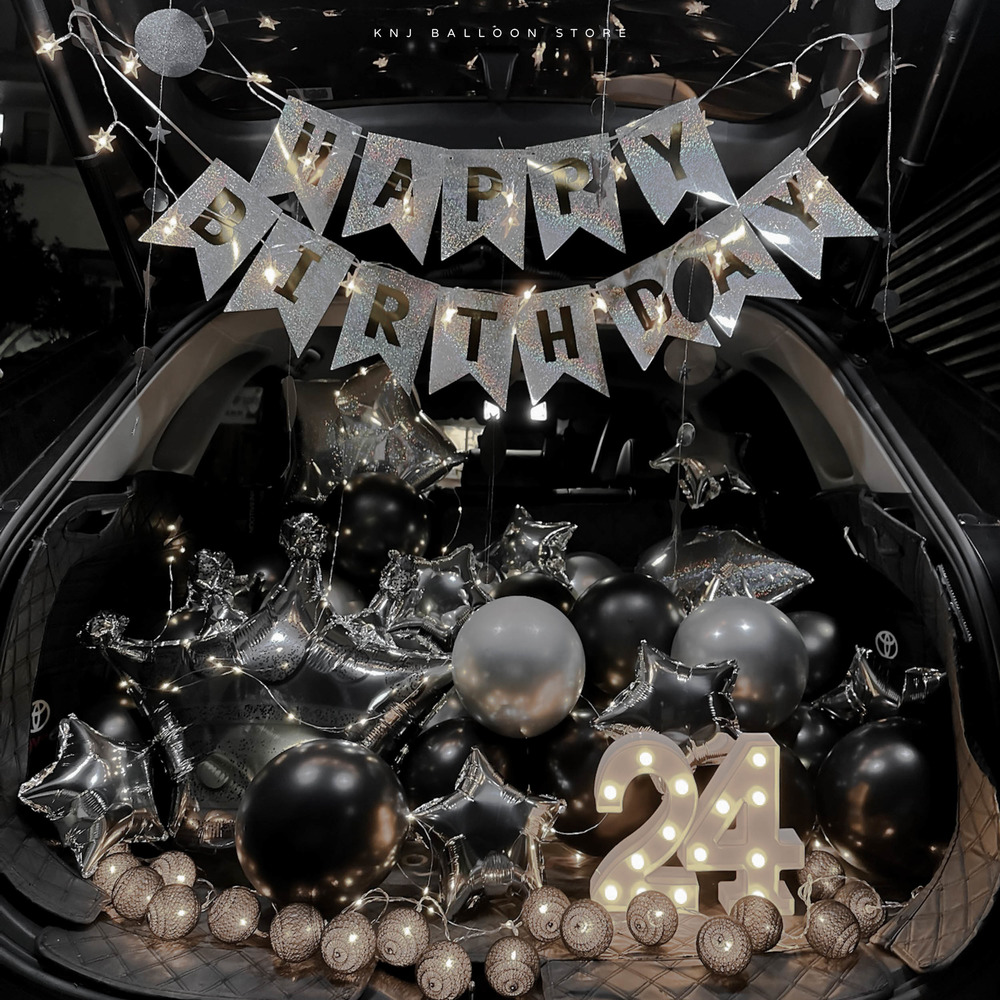 【生日組合】星幻黑銀驚喜生日後車廂 【生日組合】星幻黑銀驚喜生日後車廂