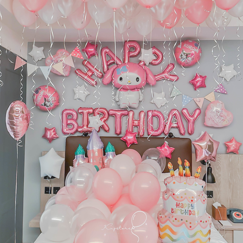 【限量商品】美樂蒂生日氣球套餐 【限量商品】美樂蒂生日氣球套餐