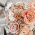 玲娜貝爾永生花玻璃燈盅/L號_3 玲娜貝爾永生花玻璃燈盅/L號_3