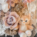 玲娜貝爾永生花玻璃燈盅/L號_4 玲娜貝爾永生花玻璃燈盅/L號_4