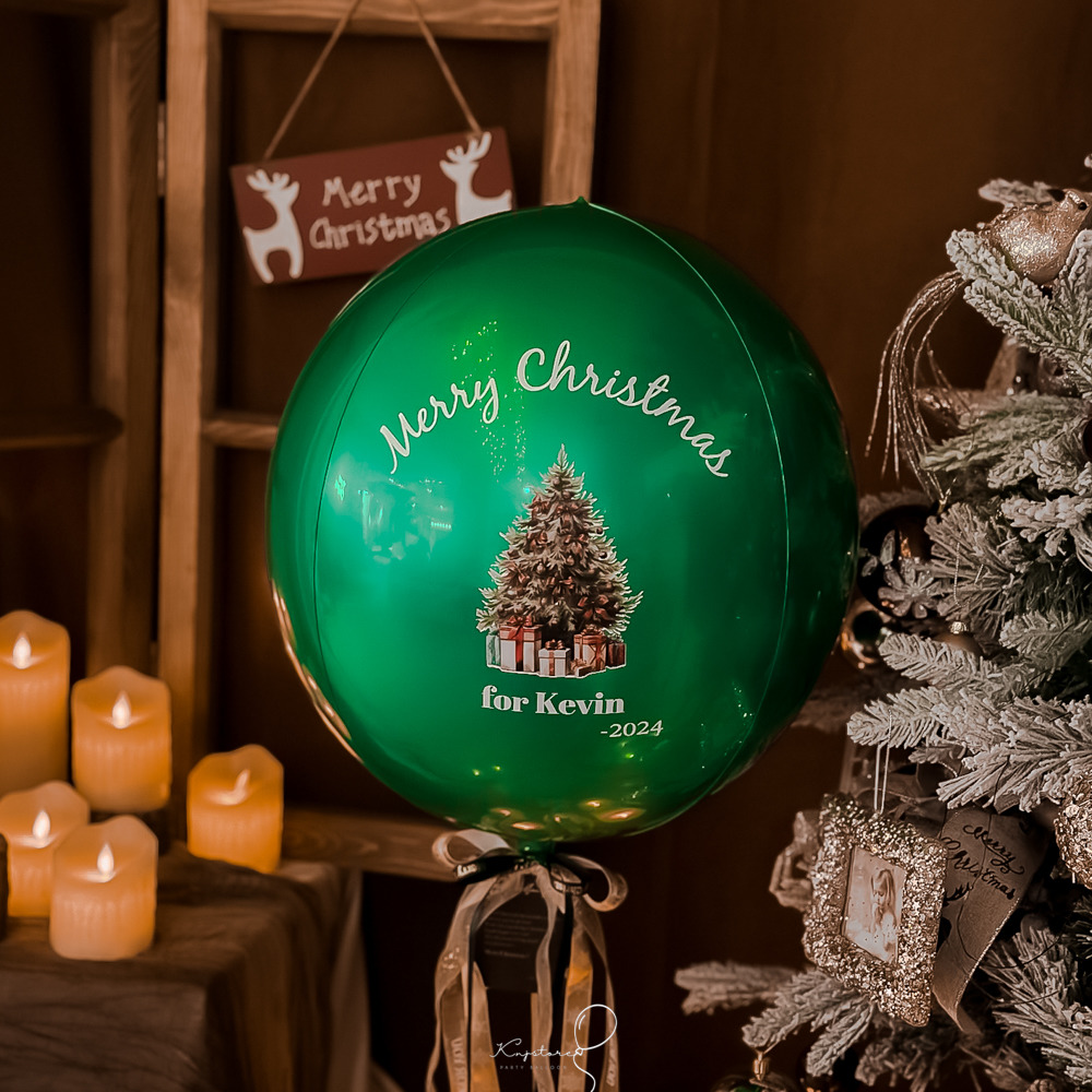 【聖誕節限定】經典質感聖誕綠宇宙球 【聖誕節限定】經典質感聖誕綠宇宙球