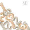 40吋數字氣球(深膚/奶油白色) 40吋數字氣球(深膚/奶油白色)